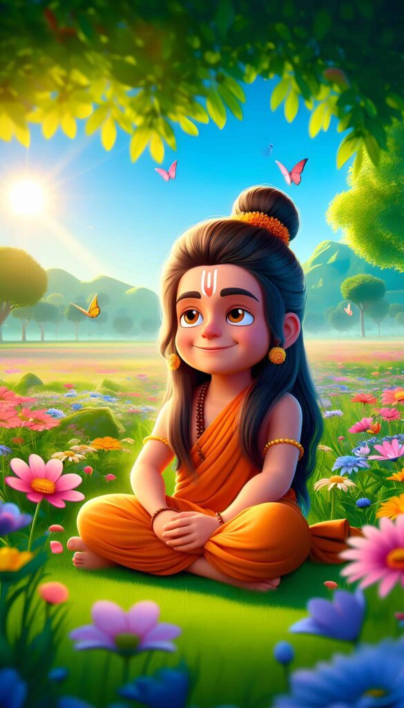 animated shree ram images 3d