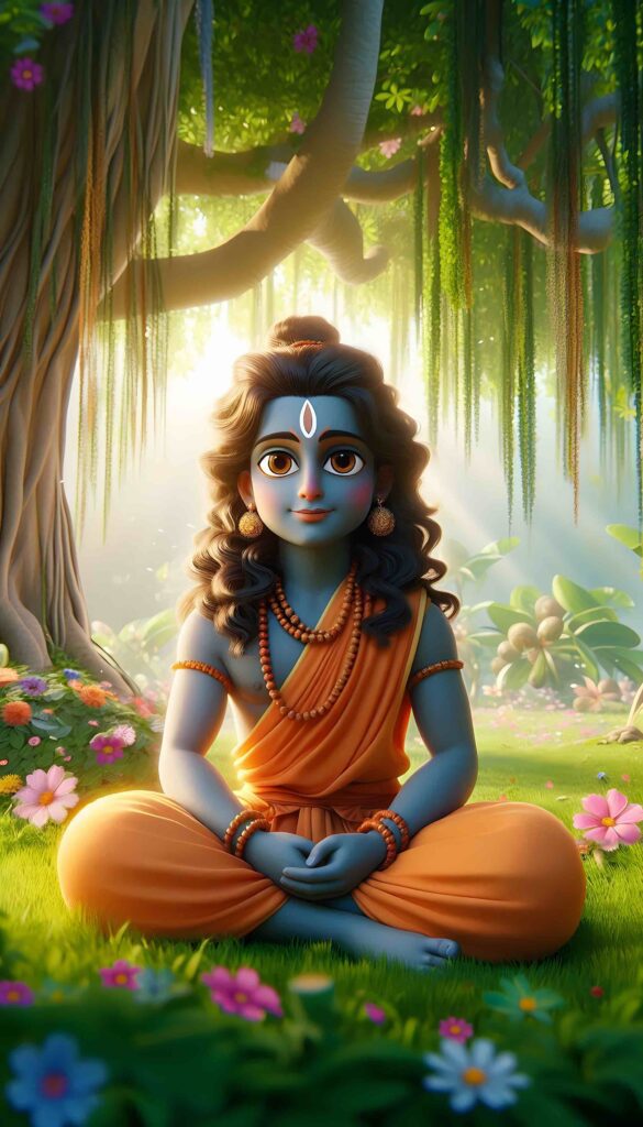 animated shree ram images 3d