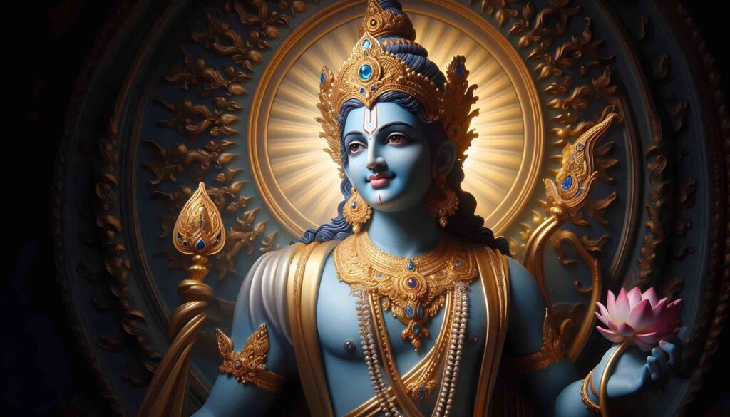 real lord vishnu images 3d