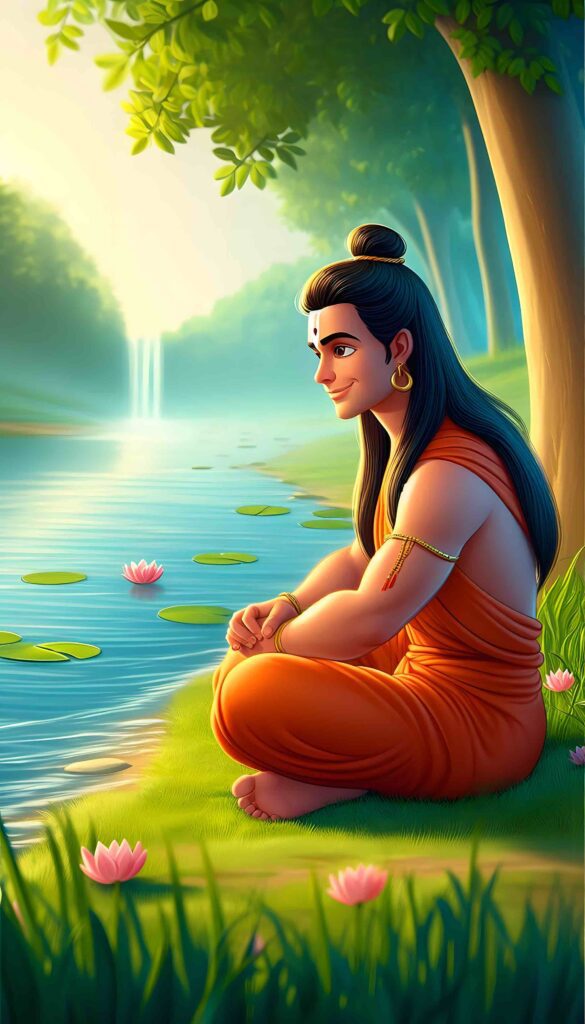 animated shree ram images 3d