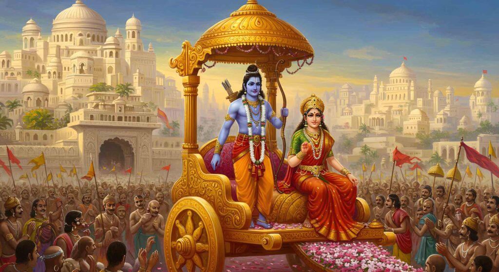 1080p shri ram photo hd – Lord Ram Returning to Ayodhya