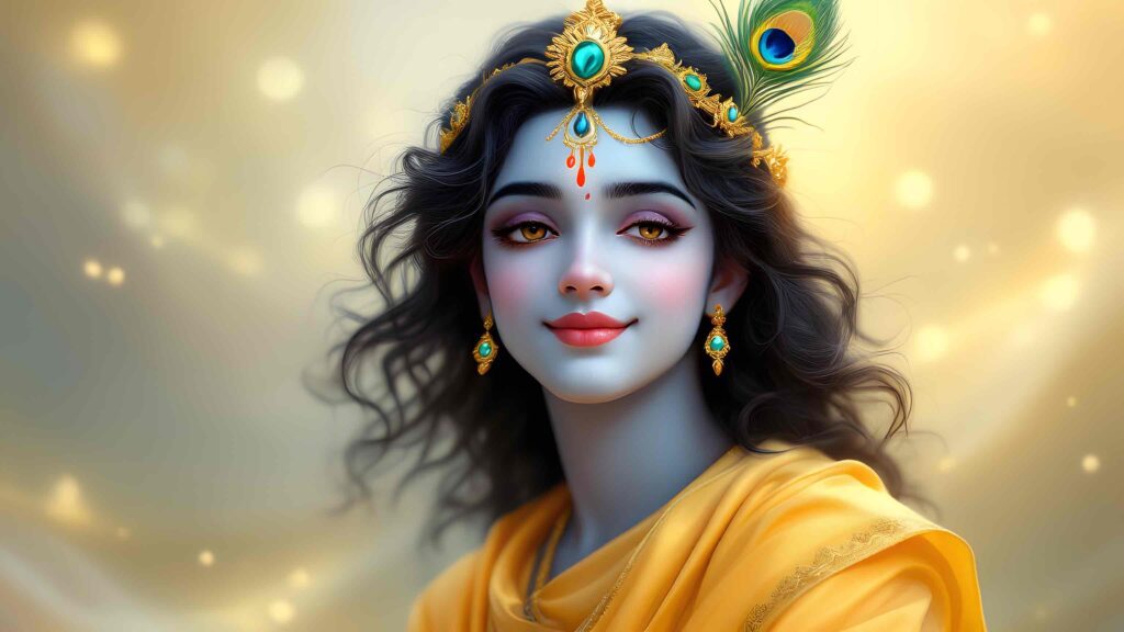 krishna 4k hd wallpaper