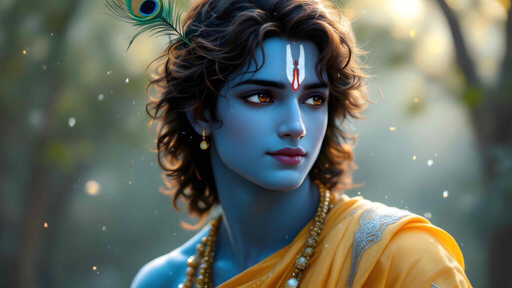 full hd krishna wallpaper