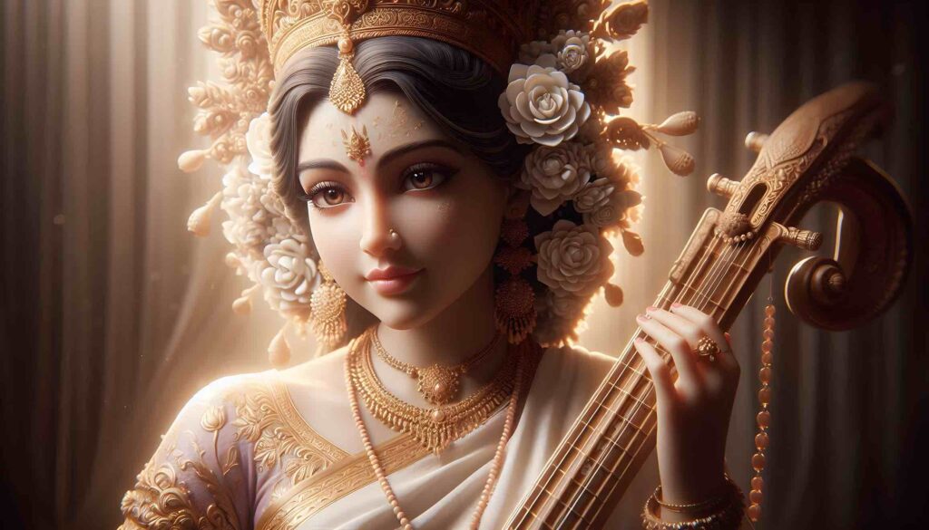 saraswati photo hd wallpaper