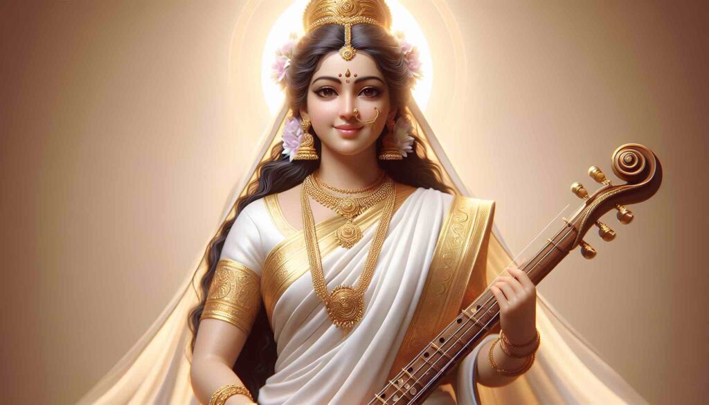 saraswati mata photo hd