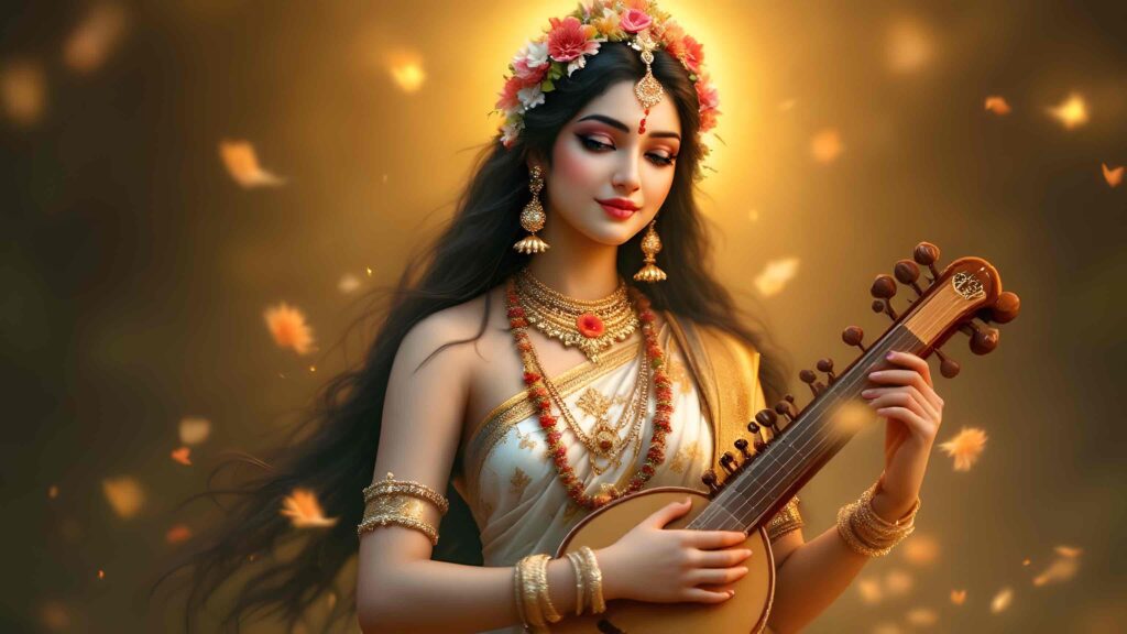 full hd saraswati photo