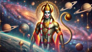 Lord Hanuman protecting the sacred scriptures, captured in this 1080p ultra hd hanuman hd wallpaper, radiating divine duty and strength.