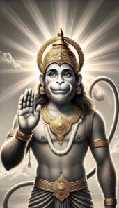 A divine blessing from Lord Hanuman, captured in perfect detail in this Hanuman hd pics 1080p.