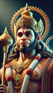 mighty lord hanuman hd pics wallpaper A serene and protective Lord Hanuman captured in HD, reflecting his role as a guardian. This is a stunning example of hanuman pics hd wallpaper.