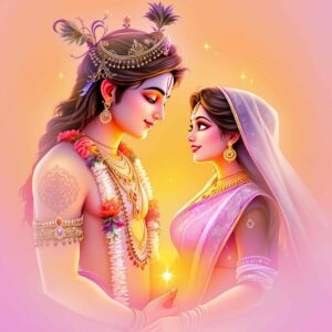 Find Radha Krishna pics for DP that highlight their eternal bond, shining in divine love and beauty.