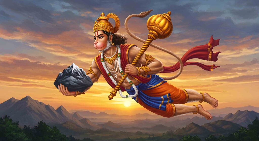 Hanuman and the Sanjeevani Mountain – Animated Epic 3