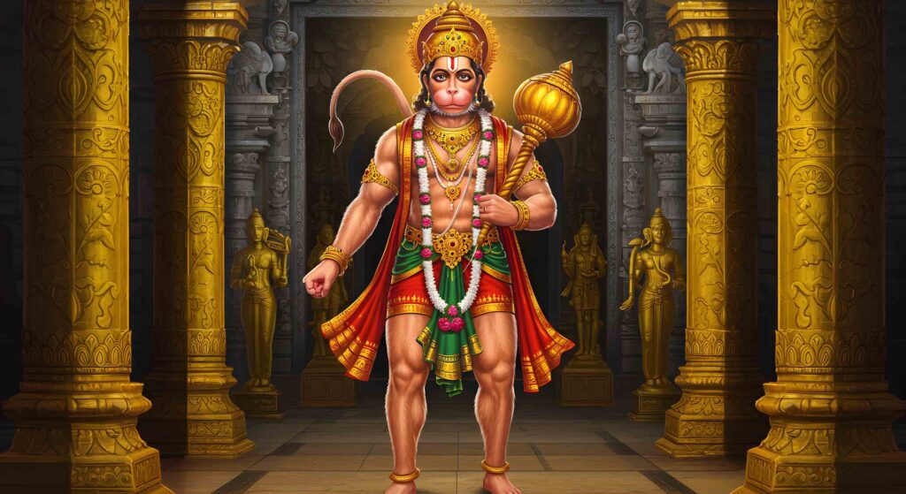 Hanuman as Guardian – Powerful Animation 4