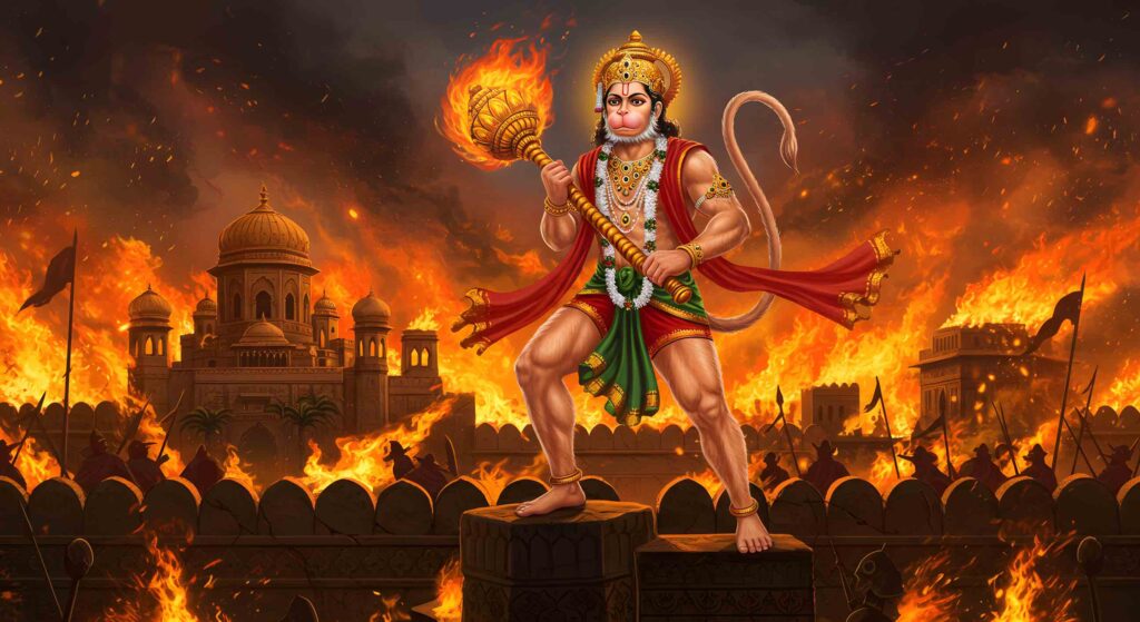 Hanuman in Lanka – Fiery Animation 2